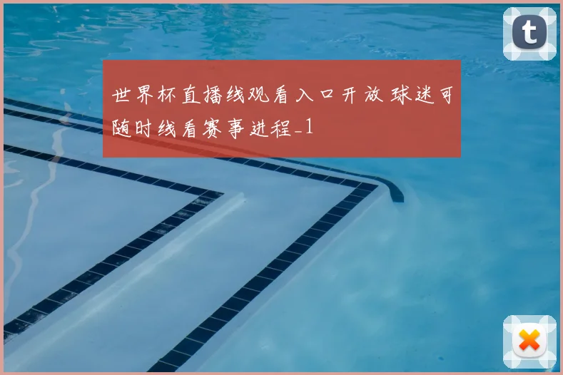 世界杯直播线观看入口开放 球迷可随时线看赛事进程_1